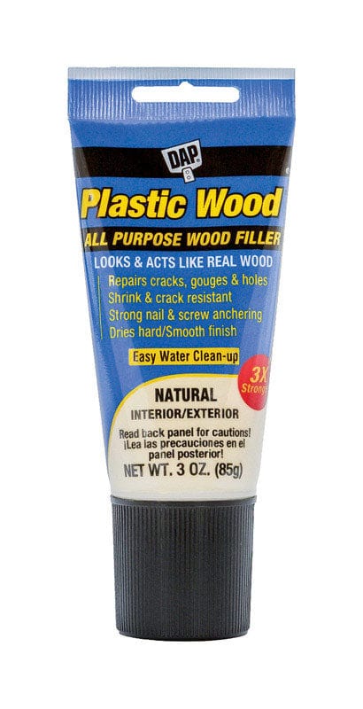 DAP Plastic Wood 4-oz Natural Wood Filler