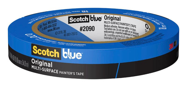 Painters Masking Tape Blue 30 Roll Case of 1.5 x 60 Yards (36mm x 55m)  STIKK 